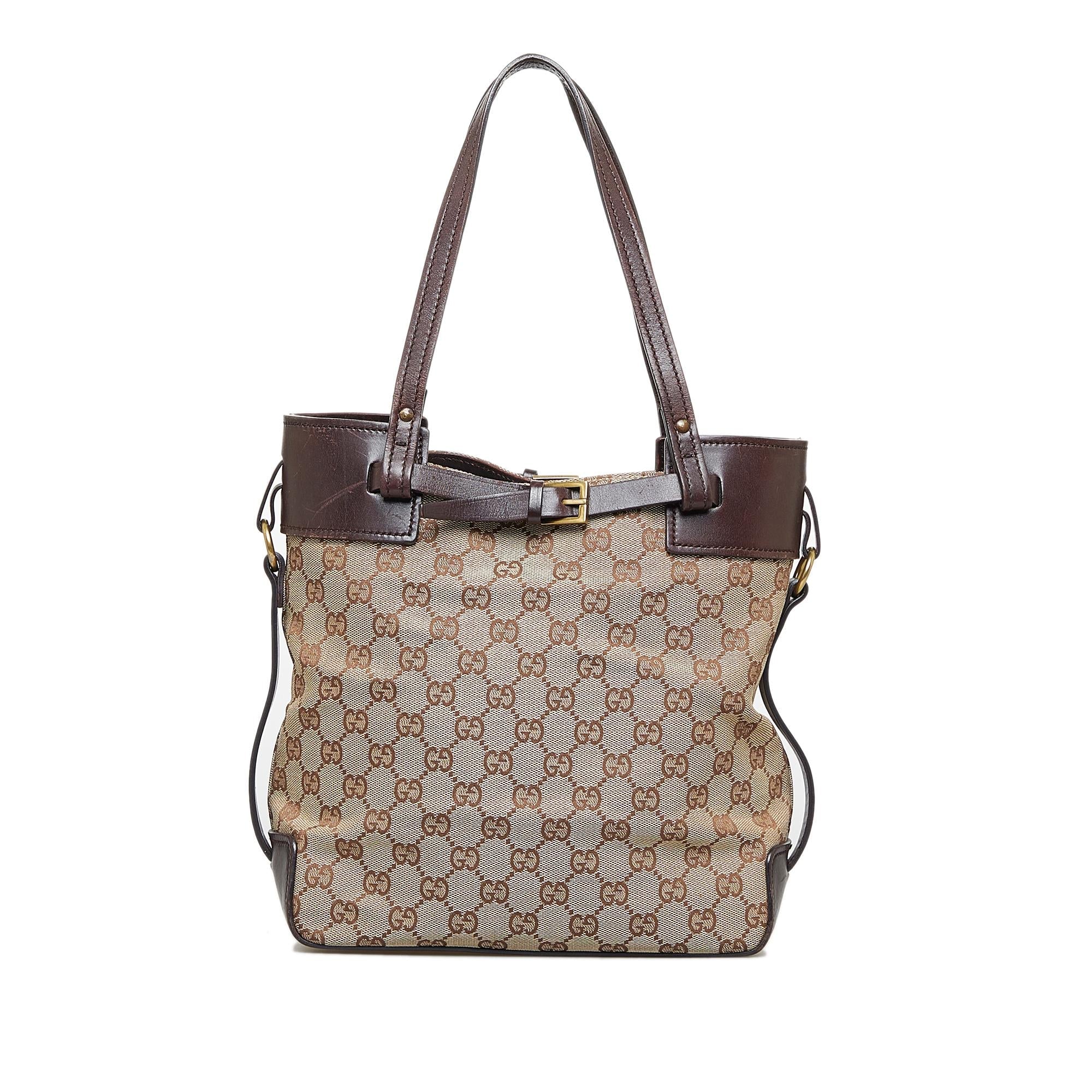 Gucci GG Canvas Shoulder Bag (SHG-my1lNg)