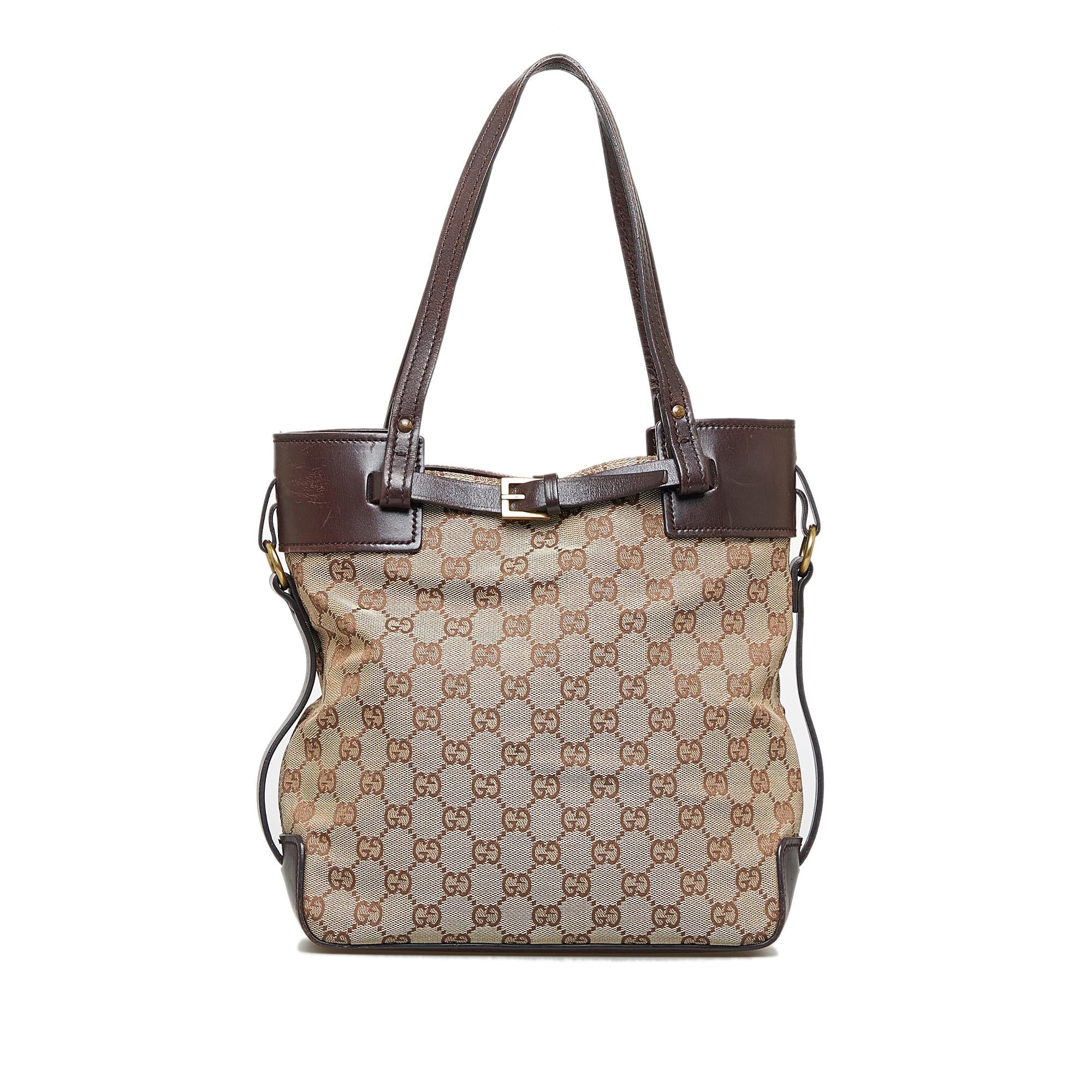 Gucci GG Canvas Shoulder Bag (SHG-my1lNg)