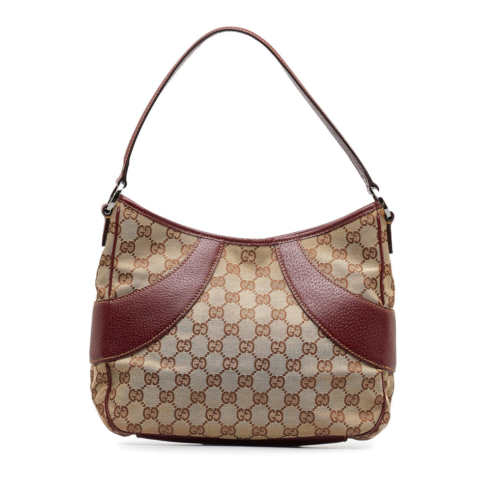Gucci GG Canvas Shoulder Bag (SHG-8KB6EK)