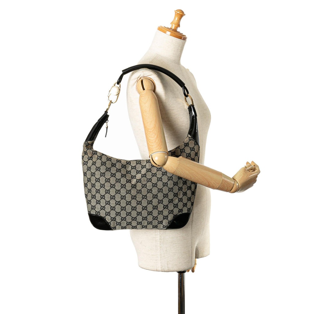 Gucci GG Canvas Shoulder Bag (SHG-GpFJwE)