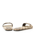 Gucci GG Canvas Horsebit Siaga Slides - Size 8 / 38