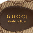 Gucci GG Canvas Horsebit Siaga Slides - Size 8 / 38