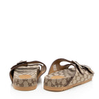 Gucci GG Canvas Slide Sandals - Men's Size 9 / 39 (SHF-RQ6FFI)