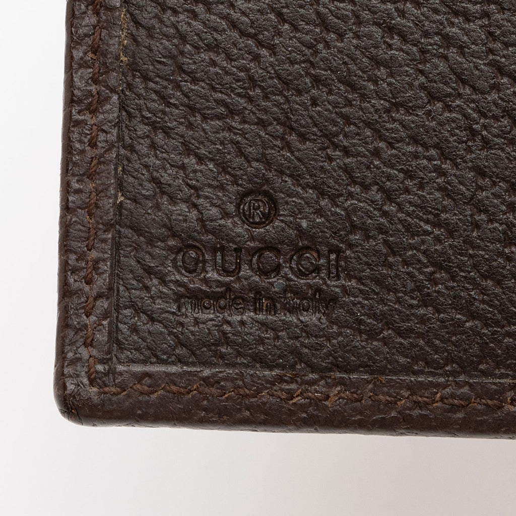Gucci GG Canvas Small Ring Agenda Cover (SHF-KgNtOH)