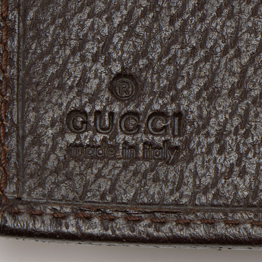 Gucci GG Canvas Small Ring Agenda Cover