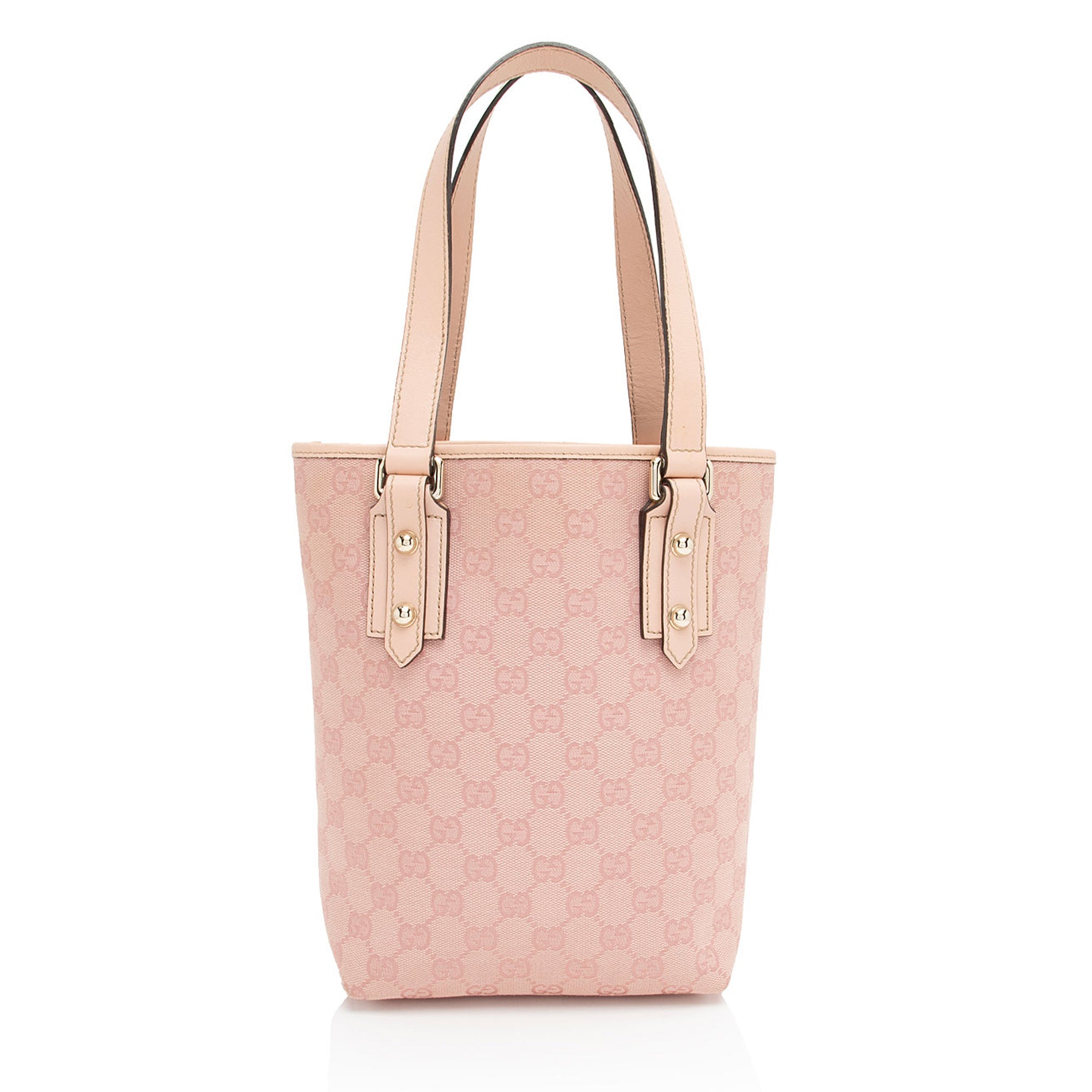 Gucci GG Canvas Small Vertical Tote (SHF-hi7sXz)