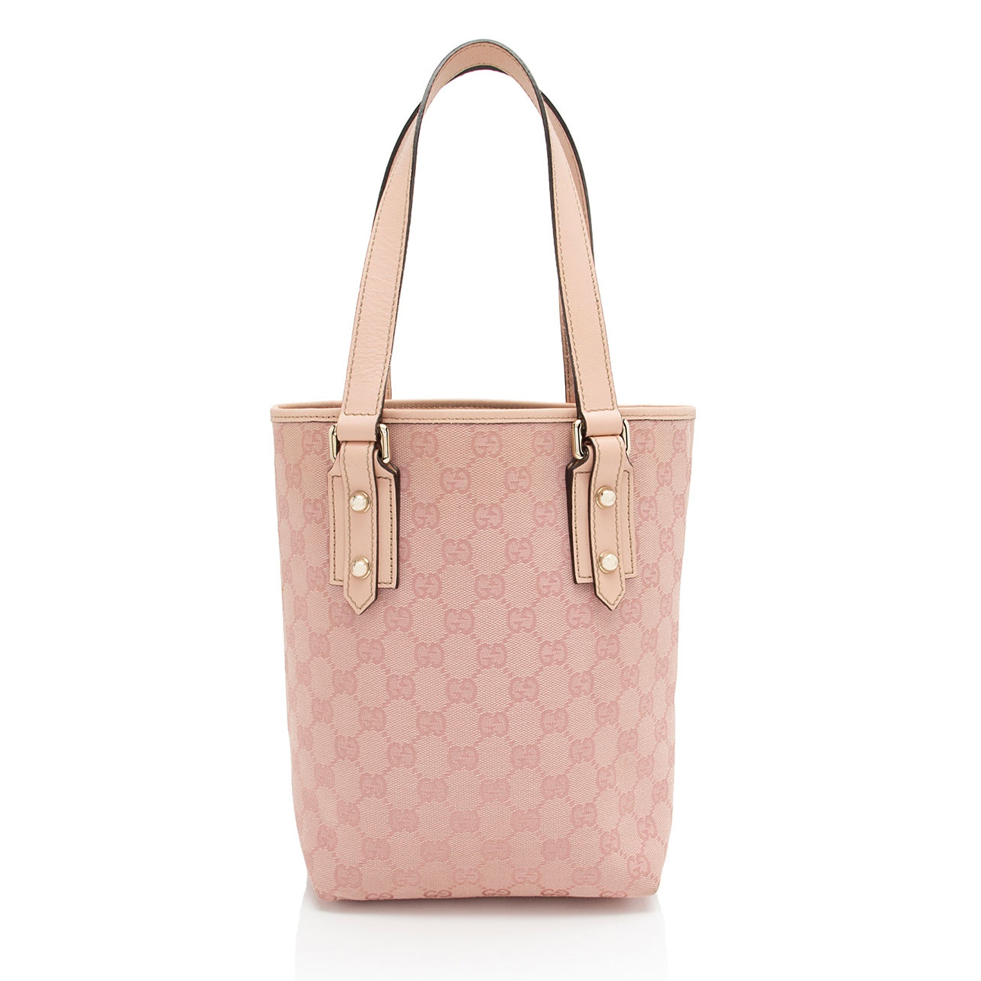 Gucci GG Canvas Small Vertical Tote (SHF-hi7sXz)