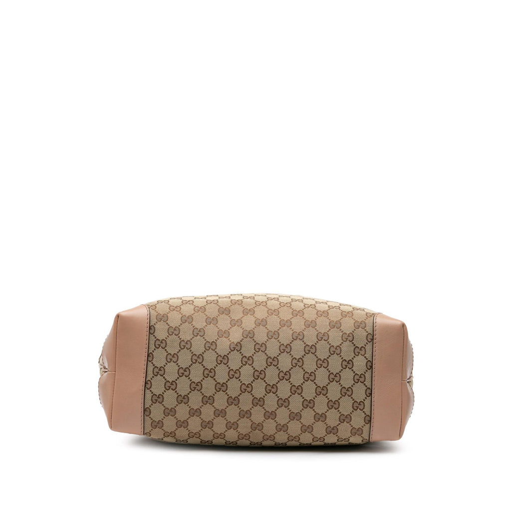 Gucci GG Canvas Soft Stirrup Tote