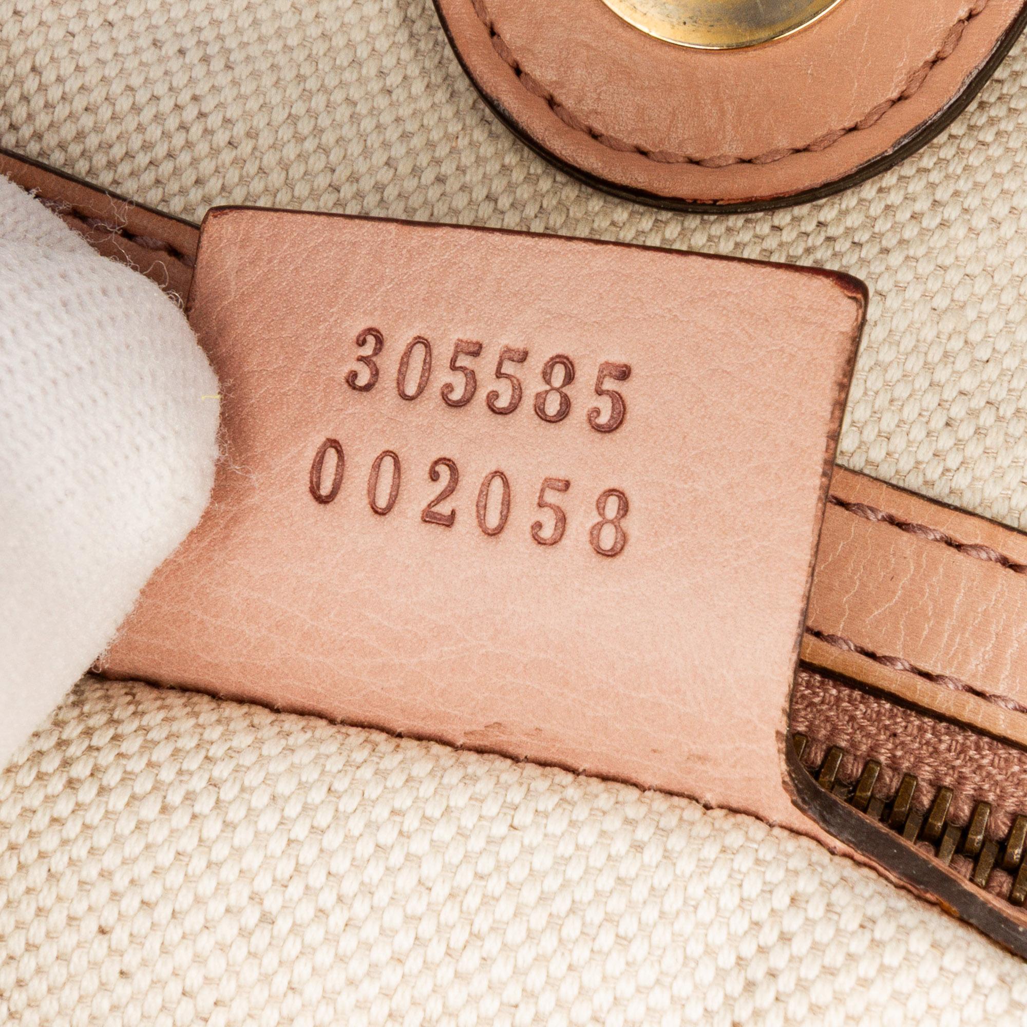 Gucci GG Canvas Soft Stirrup Tote