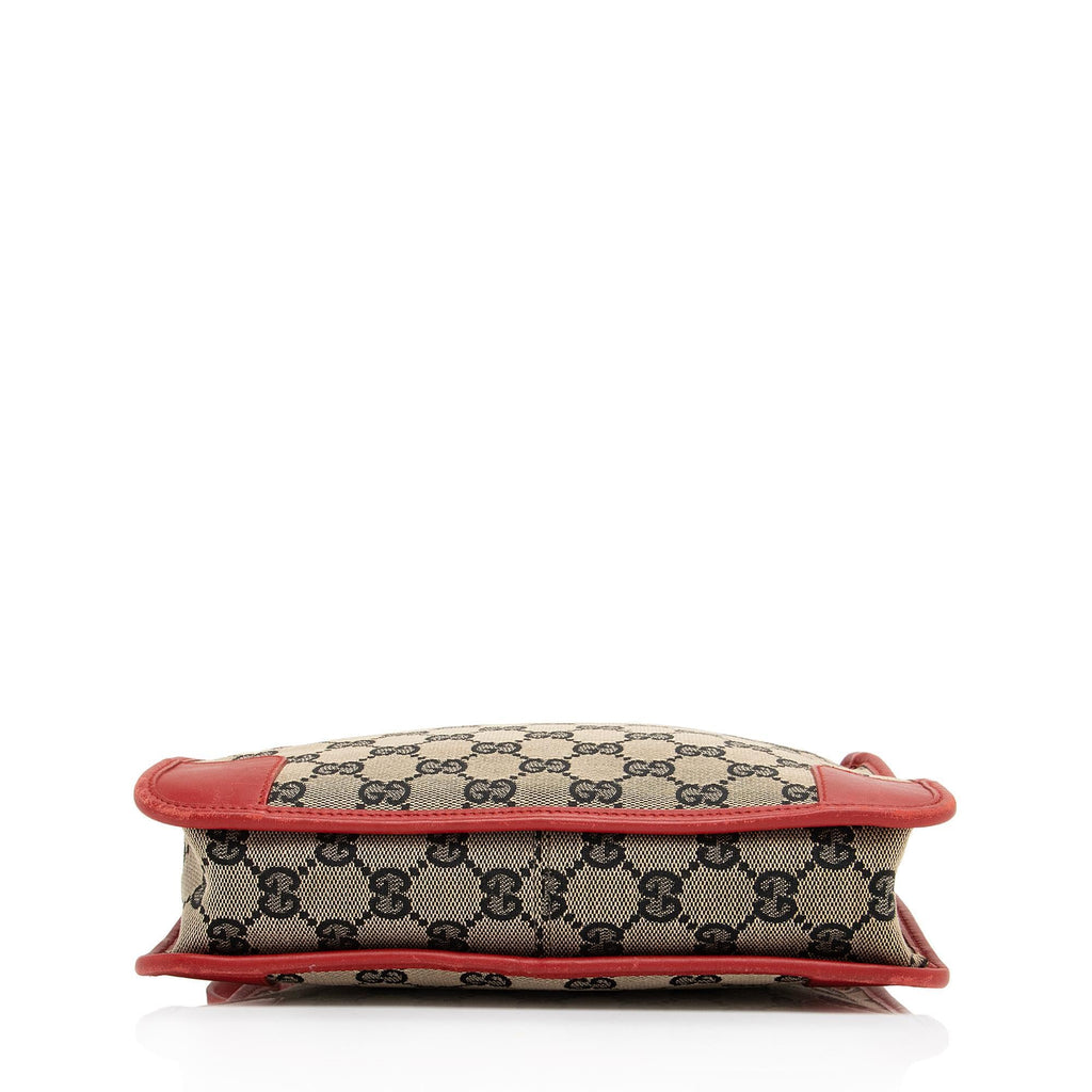 Gucci GG Canvas Square Small Hobo (SHF-YQ7fDI)