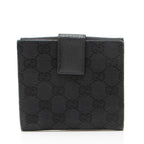 Gucci GG Canvas Studded French Wallet
