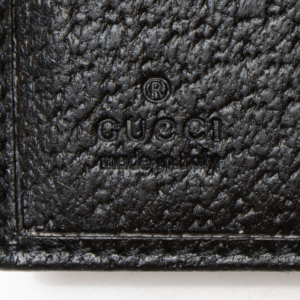 Gucci GG Canvas Studded French Wallet
