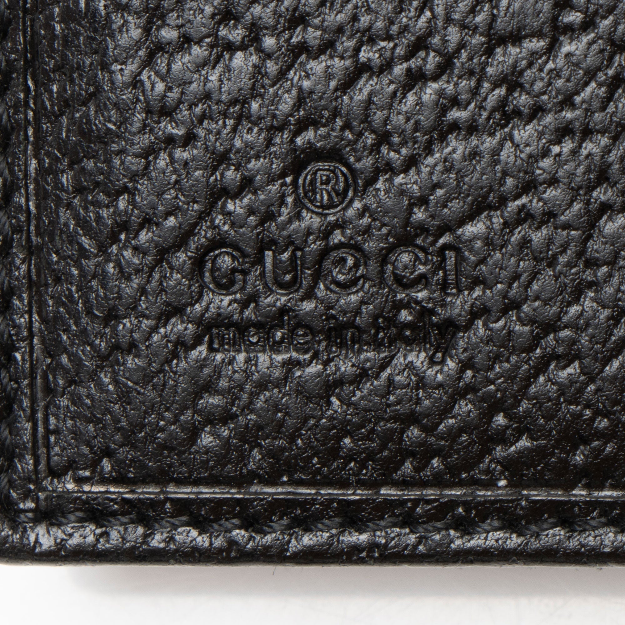 Gucci GG Canvas Studded French Wallet