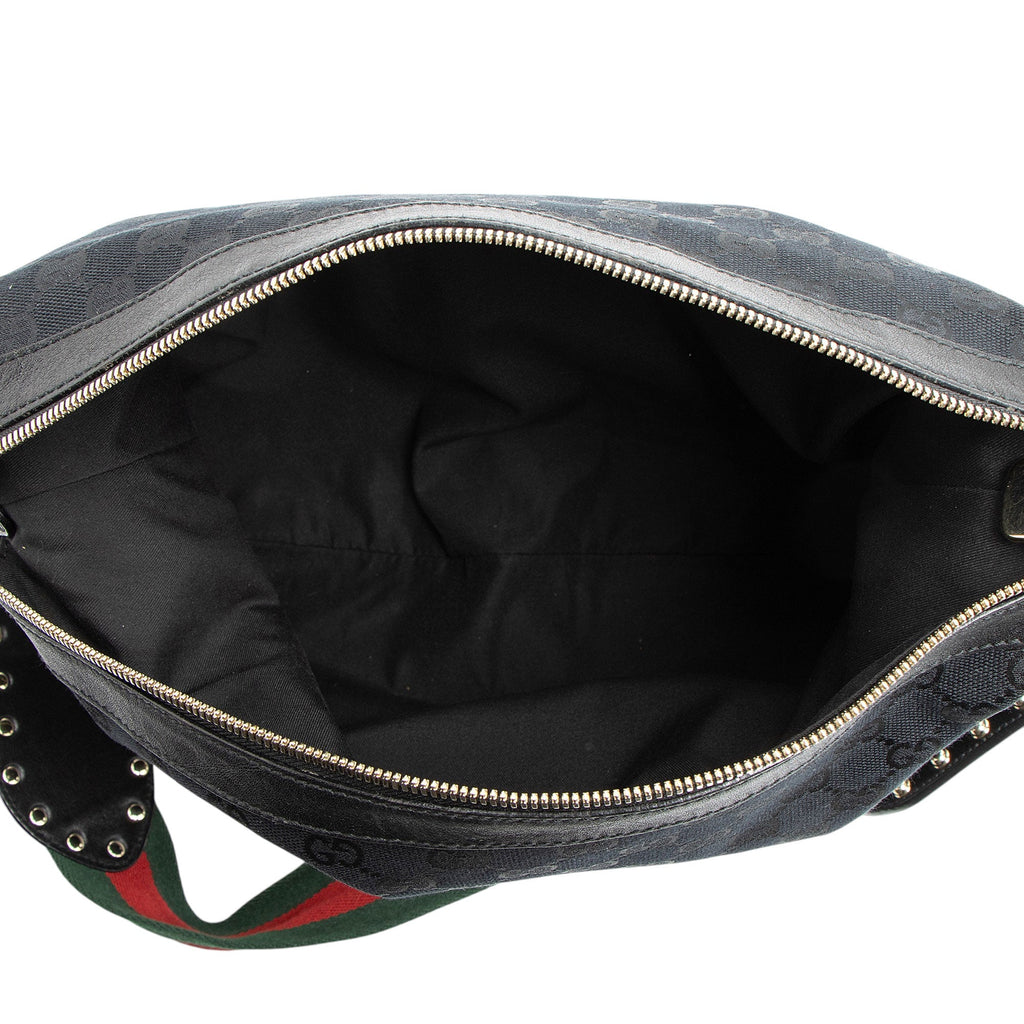 Gucci GG Canvas Studded Pelham Medium Messenger