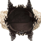 Gucci GG Canvas Studded Pelham Small Shoulder Bag (SHF-19024)