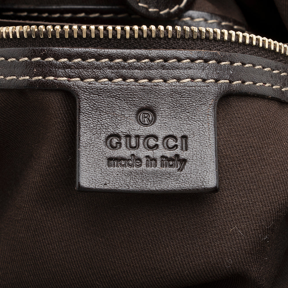 Gucci GG Canvas Studded Pelham Small Shoulder Bag (SHF-19024)