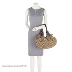 Gucci GG Canvas Studded Pelham Small Shoulder Bag (SHF-19024)