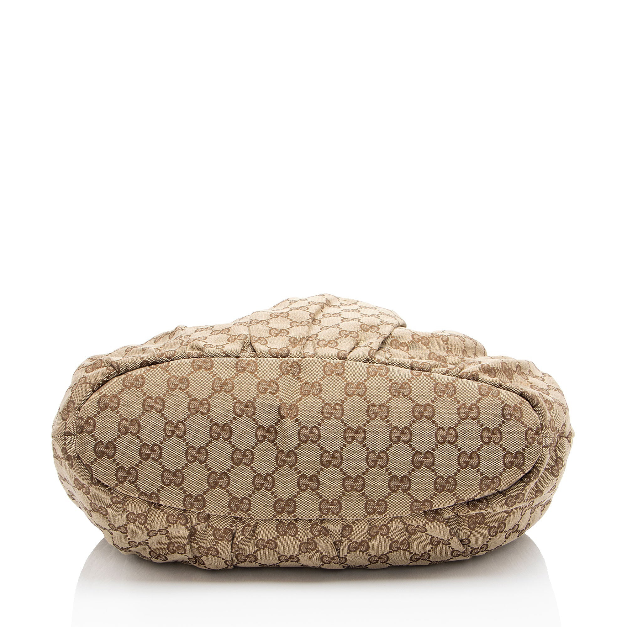Gucci GG Canvas Studded Pelham Small Tote