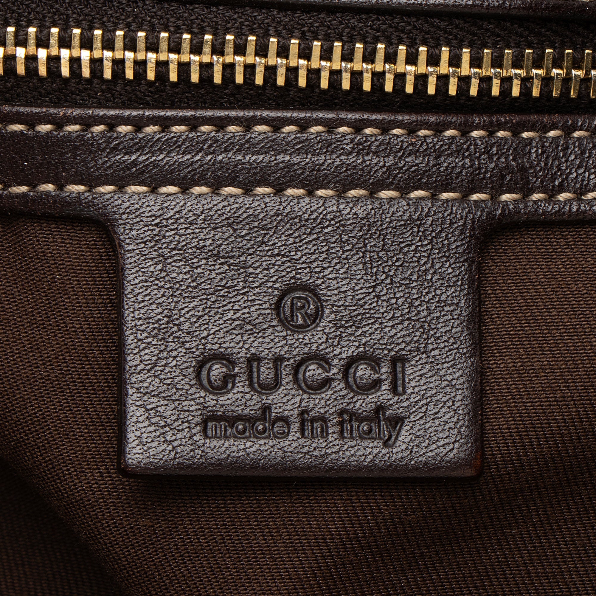 Gucci GG Canvas Studded Pelham Small Tote