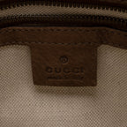 Gucci GG Canvas Suede Running Medium Hobo (SHF-FV9sin)