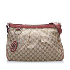 Gucci GG Canvas Sukey Crossbody (SHG-37499)