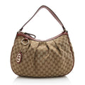 Gucci GG Canvas Sukey Hobo (SHF-22162)