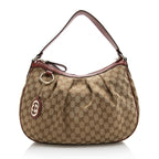 Gucci GG Canvas Sukey Hobo (SHF-22162)