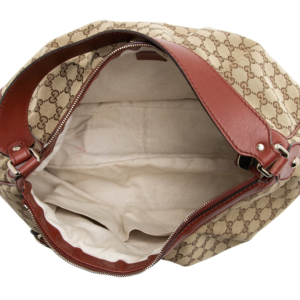 Gucci GG Canvas Sukey Hobo (SHF-22162)