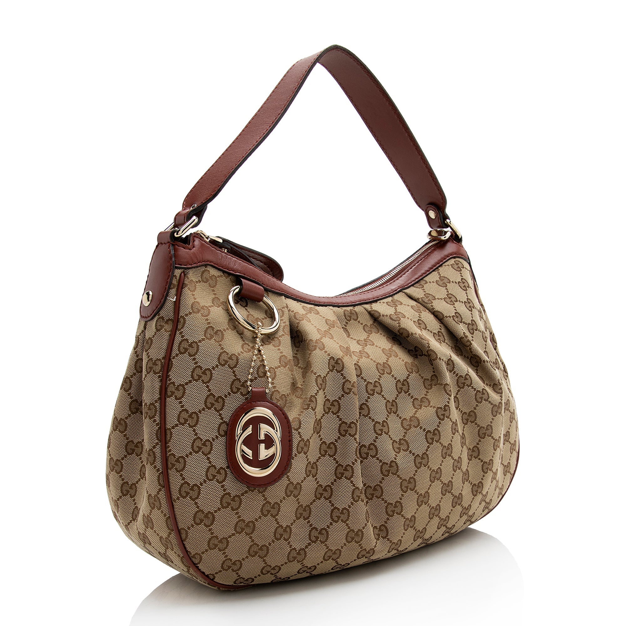 Gucci GG Canvas Sukey Hobo (SHF-22162)