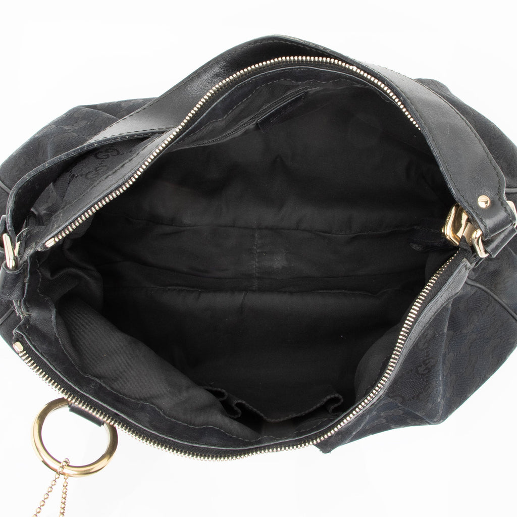 Gucci GG Canvas Sukey Hobo (SHF-23397)