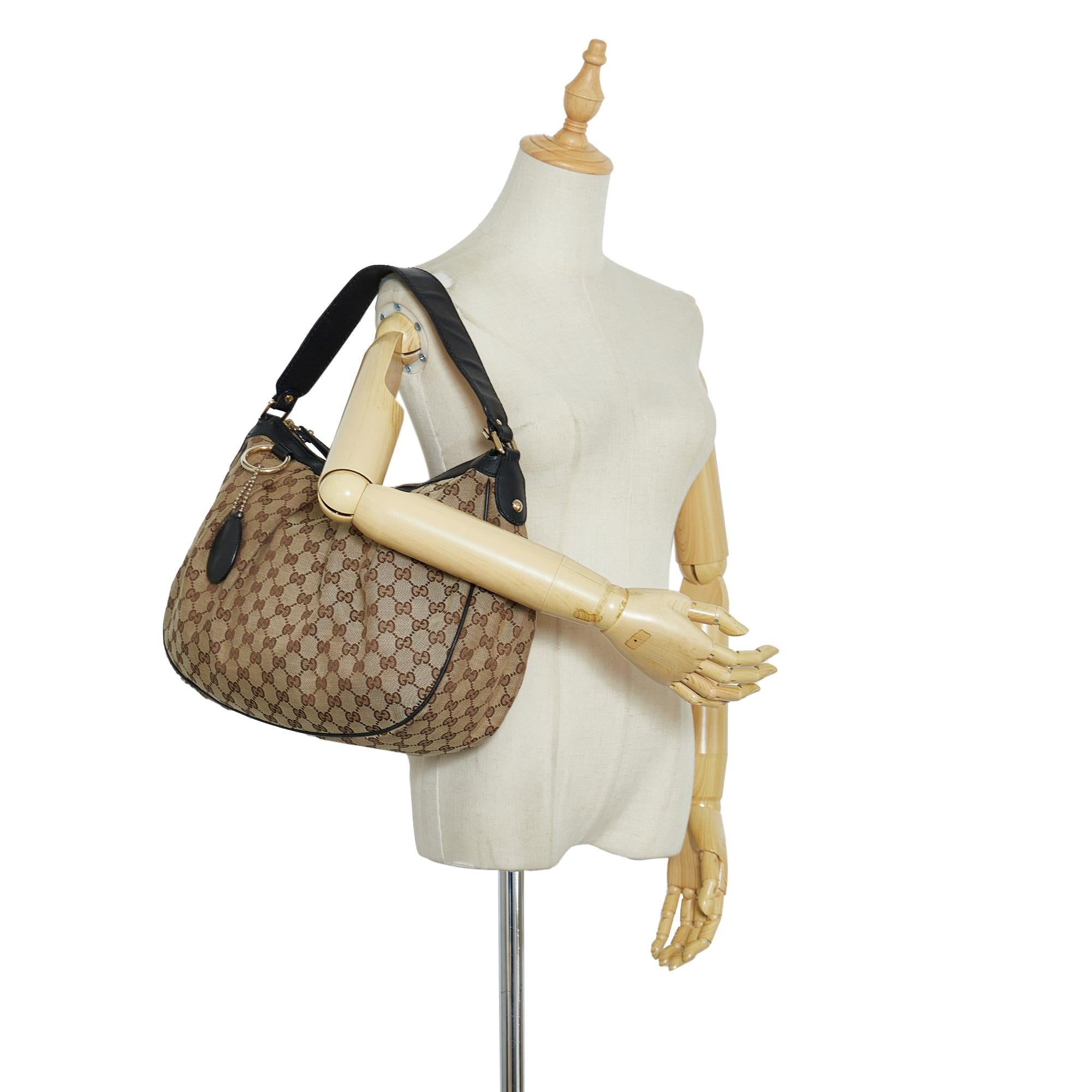 Gucci GG Canvas Sukey Hobo (SHG-tsariF)