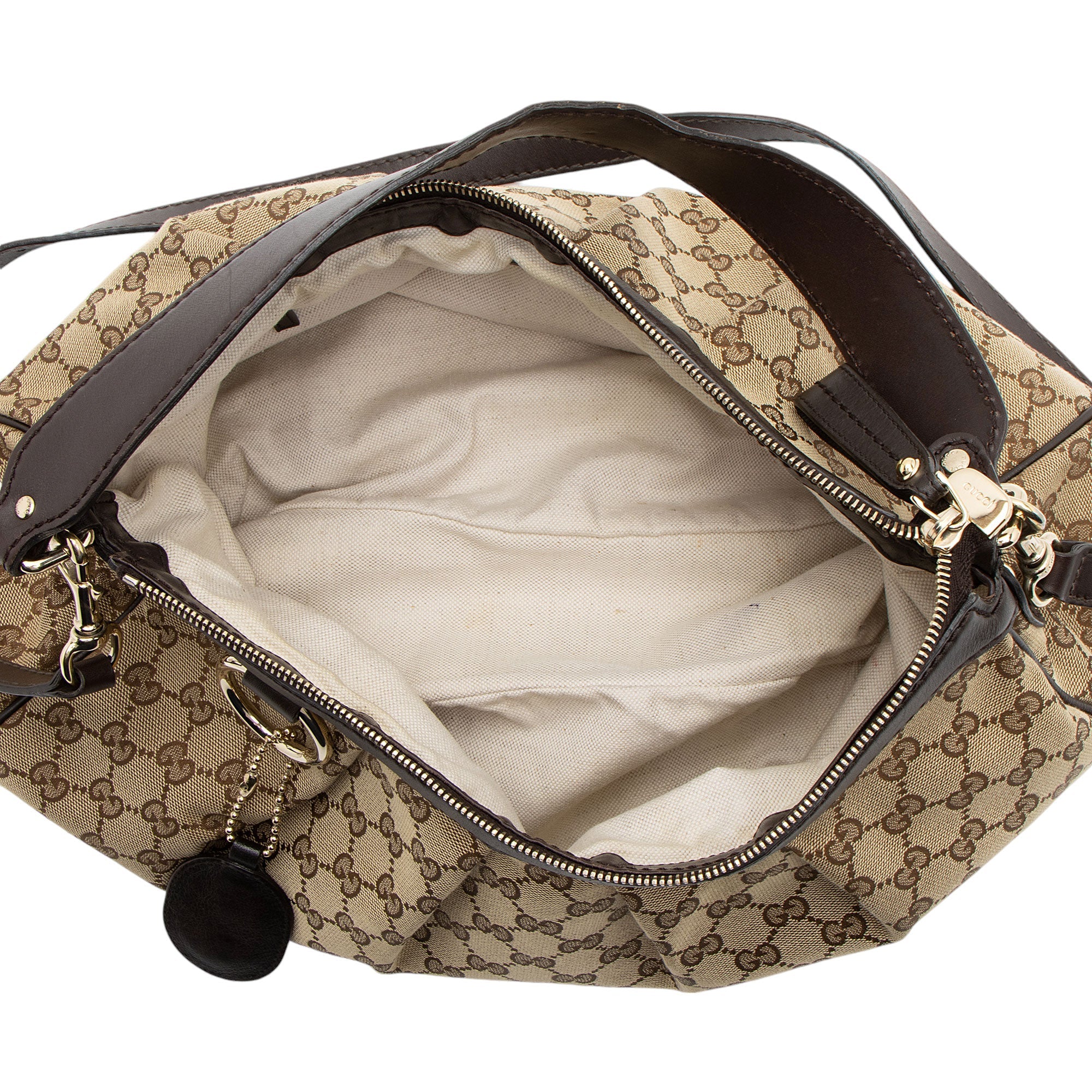 Gucci GG Canvas Sukey Hobo (SHF-8czcii)