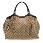 Gucci GG Canvas Sukey Large Tote (SHF-20336)