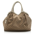Gucci GG Canvas Sukey Large Tote (SHF-21485)