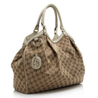 Gucci GG Canvas Sukey Large Tote (SHF-21485)