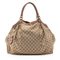 Gucci GG Canvas Sukey Large Tote (SHF-T4JM0Y)