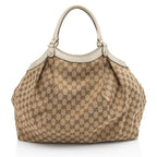 Gucci GG Canvas Sukey Large Tote (SHF-A7XQdb)