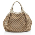 Gucci GG Canvas Sukey Large Tote (SHF-A7XQdb)