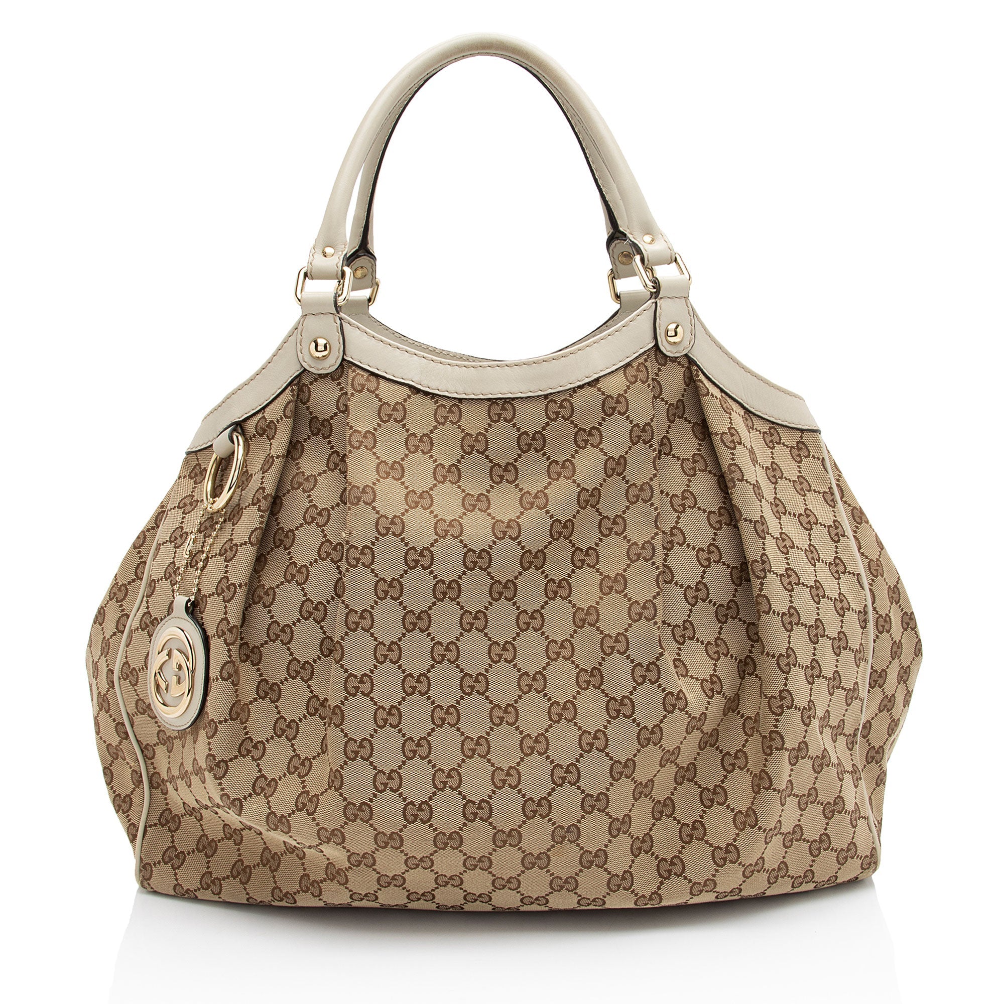 Gucci GG Canvas Sukey Large Tote (SHF-A7XQdb)