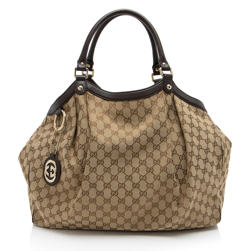 Gucci GG Canvas Sukey Large Tote (SHF-TIeYNz)
