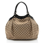 Gucci GG Canvas Sukey Large Tote (SHF-hI324Z)