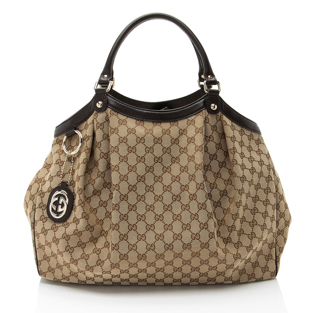 Gucci GG Canvas Sukey Large Tote