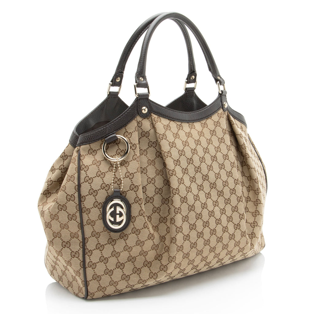 Gucci GG Canvas Sukey Large Tote