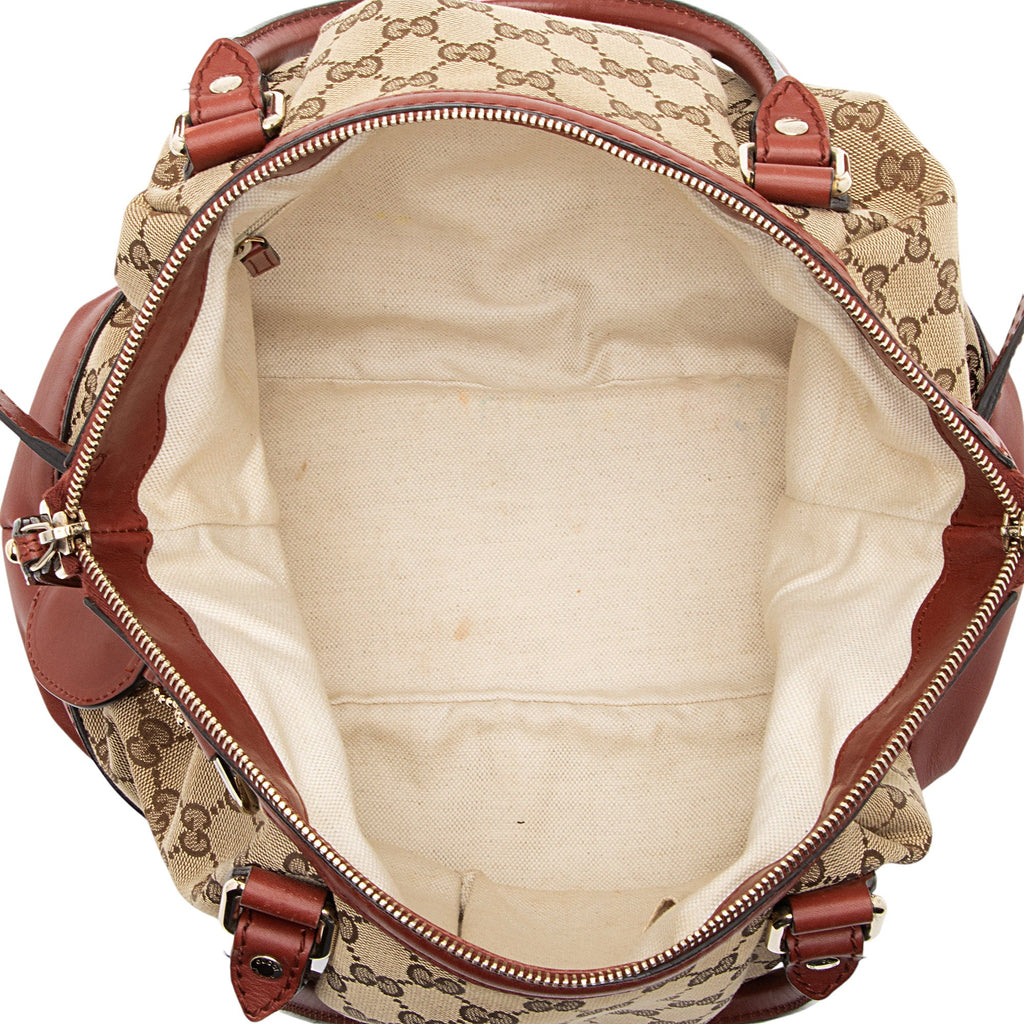 Gucci GG Canvas Sukey Medium Satchel (SHF-GRazNn)