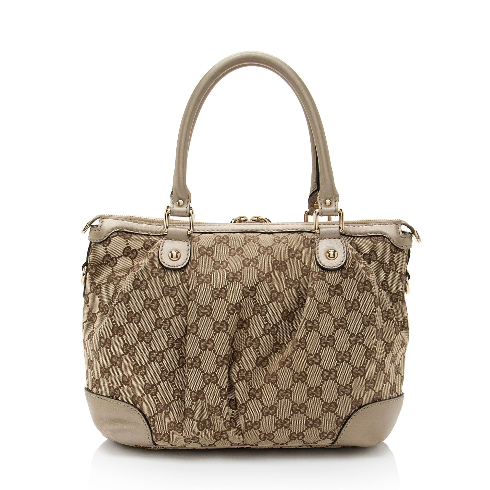 Gucci GG Canvas Sukey Medium Satchel