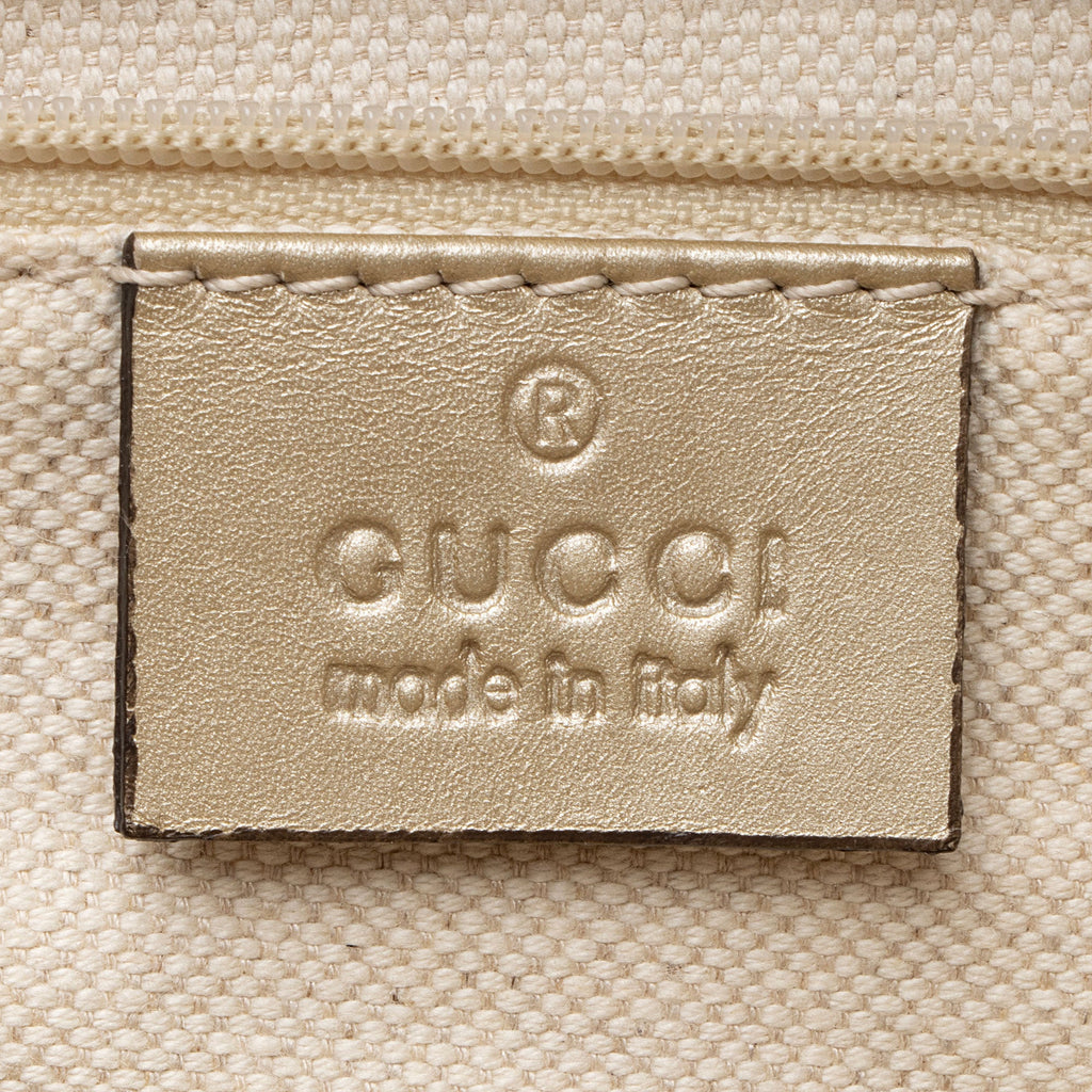 Gucci GG Canvas Sukey Medium Satchel