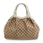 Gucci GG Canvas Sukey Medium Tote (SHF-20444)