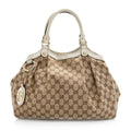 Gucci GG Canvas Sukey Medium Tote (SHF-20444)