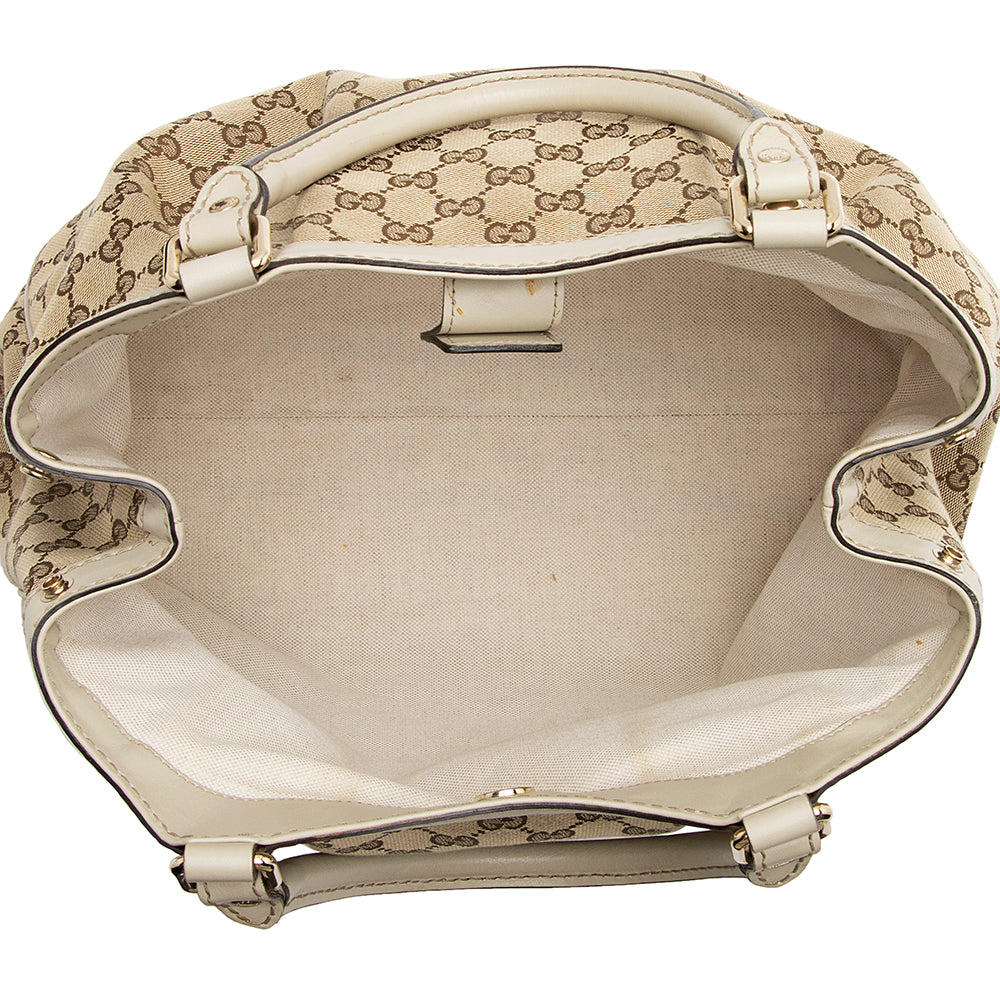 Gucci GG Canvas Sukey Medium Tote (SHF-21958)