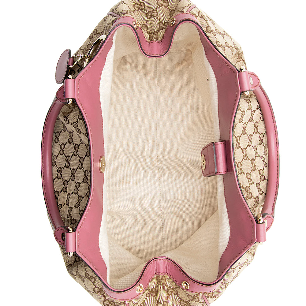 Gucci GG Canvas Sukey Medium Tote (SHF-20013)